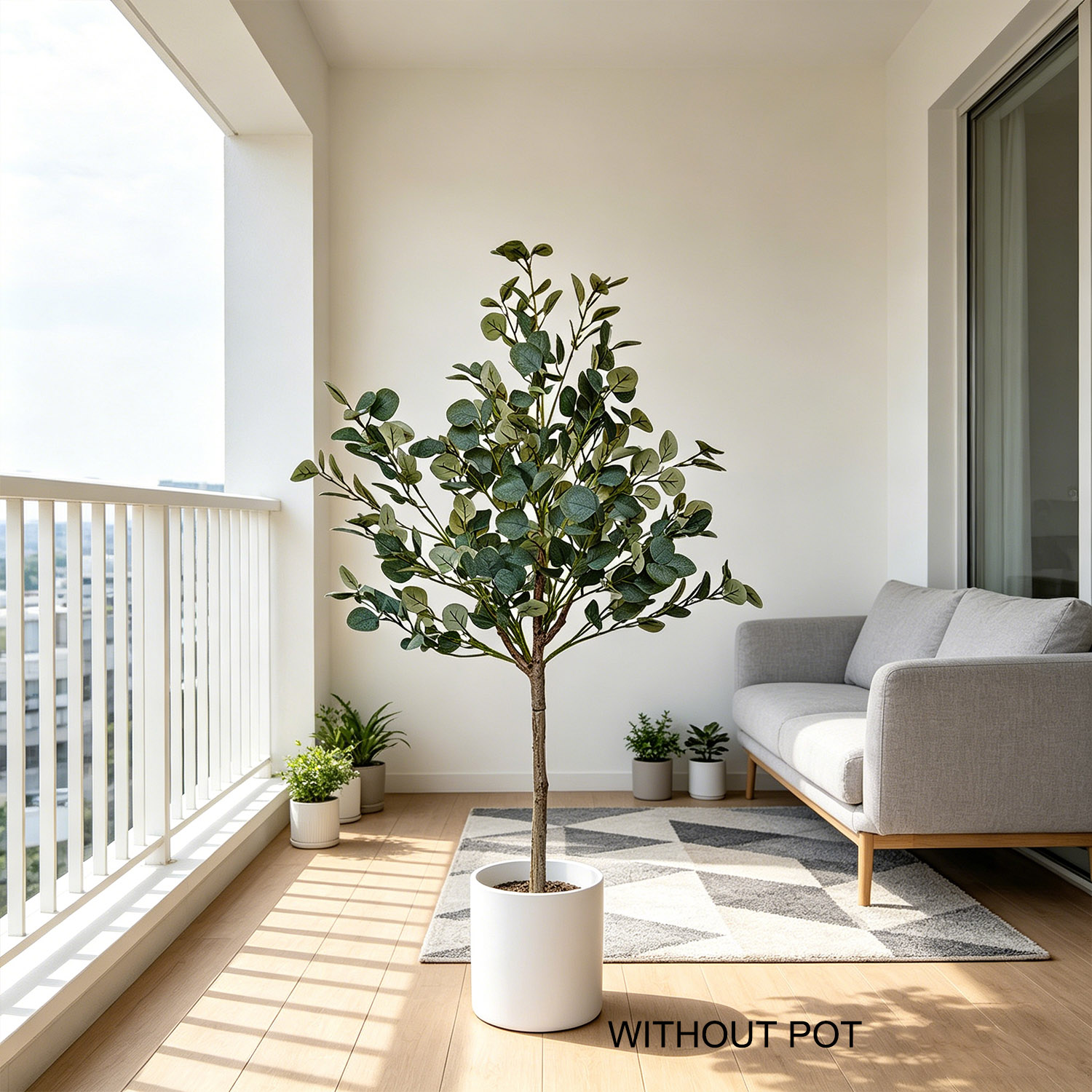 نبات أوكالبتوس صناعي بطول 140  - مراجعة Dracaena Marginata وسعره