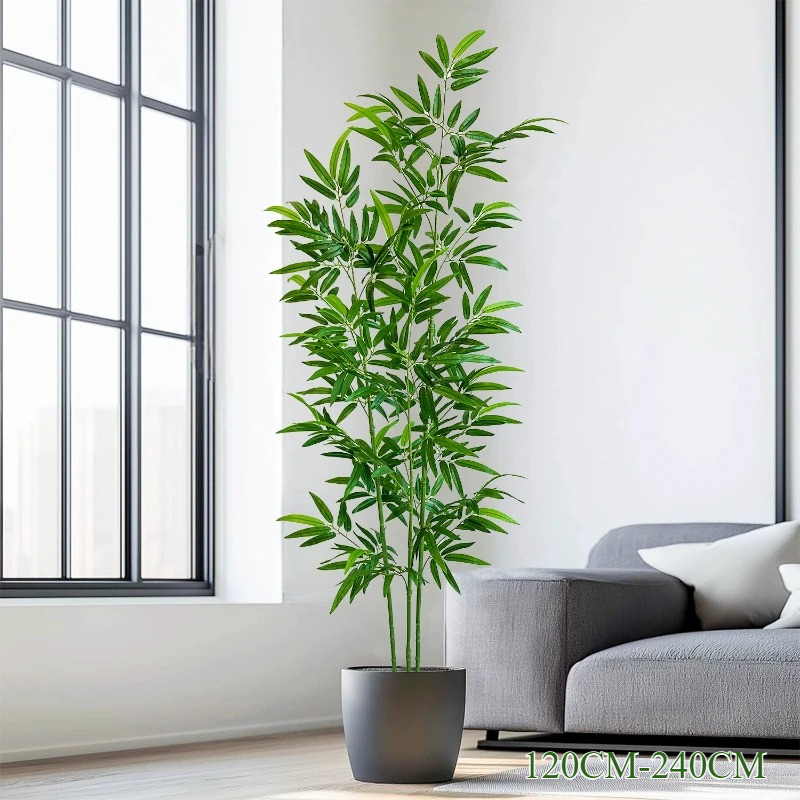 نبات الخيزران الأخضر الاصطناعي - مراجعة Ficus Lyrata Tree وسعره